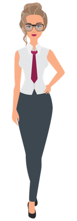 Femme d'affaires  Illustration