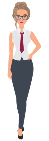 Femme d'affaires  Illustration