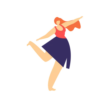 Danseuse  Illustration