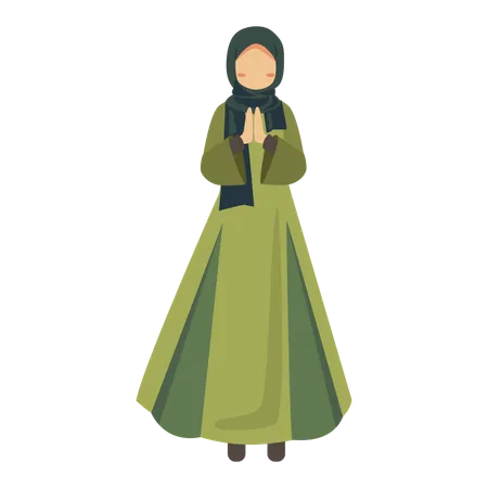 Femme islamique  Illustration