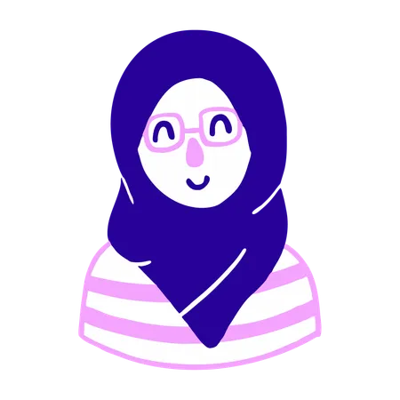 Femme islamique  Illustration