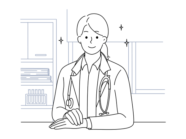 Doctoresse  Illustration