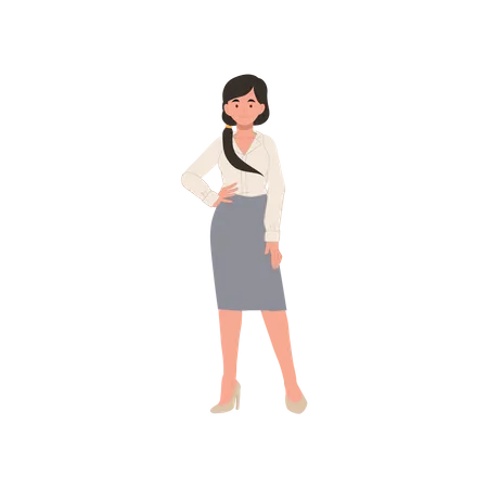 Femme professionnelle  Illustration