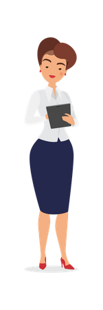 Femme professionnelle  Illustration