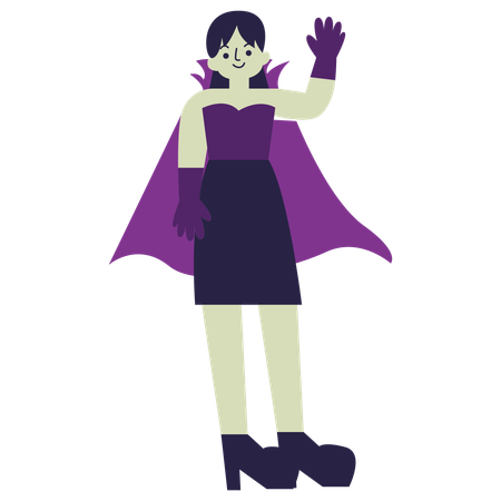 Femme vampire  Illustration