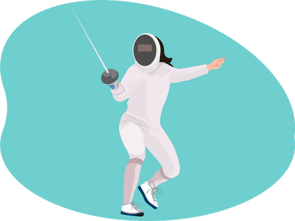 Fencer  Illustration