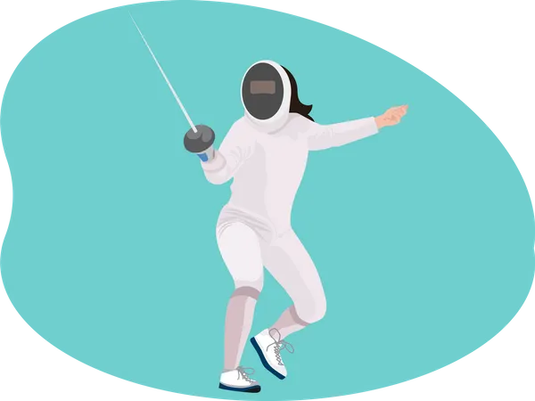 Fencer  Illustration