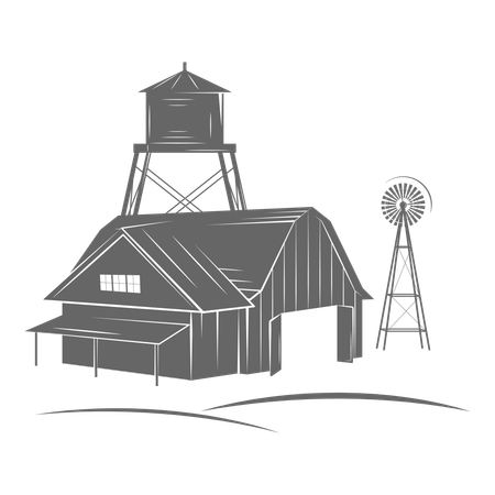 Ferme  Illustration