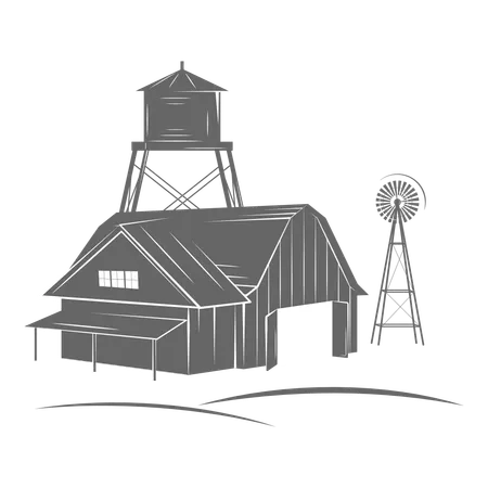 Ferme  Illustration