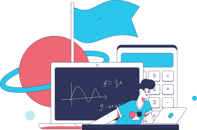 Ferramentas de e-learning  Ilustração