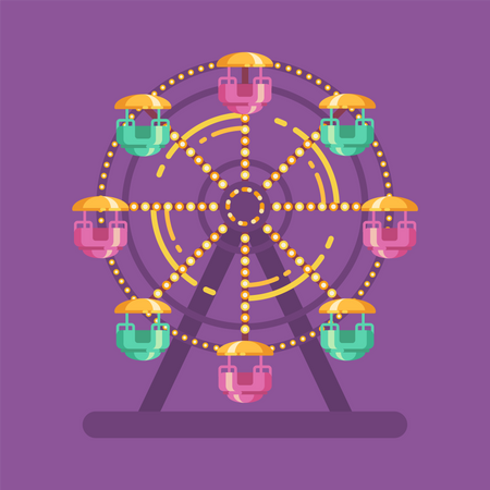 Ferris wheel  Illustration