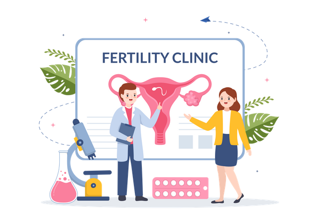 Fertility Clinic Illustration