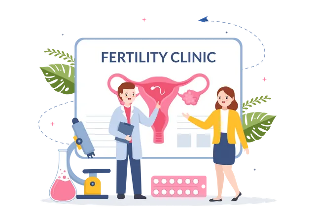 Fertility Clinic  Illustration