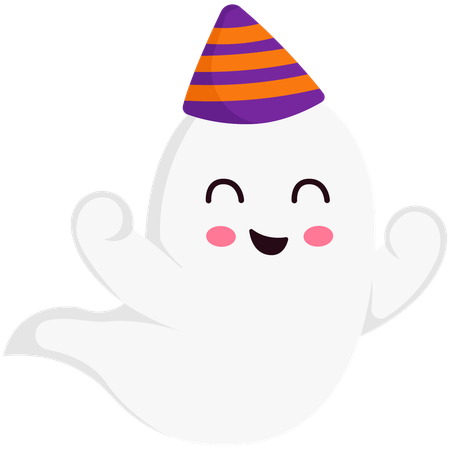 Fantasma de festa  Ilustração