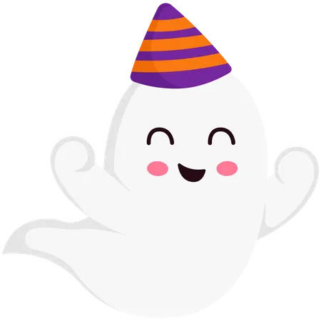 Fantasma de festa  Ilustração