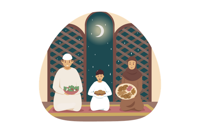 Festa Iftar  Ilustração