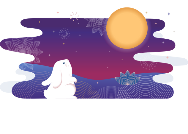 Festival chino  Ilustración