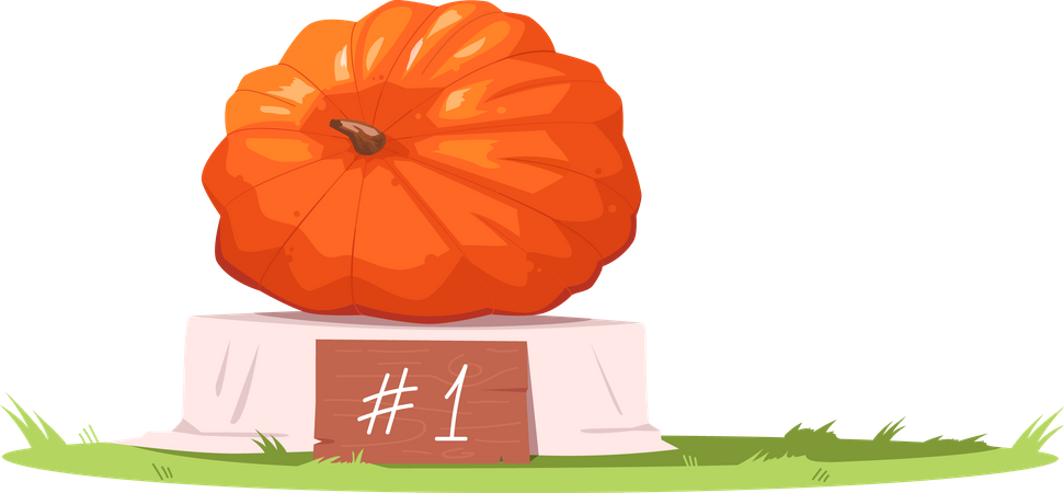 Festival de la calabaza gigante de Elk Grove  Ilustración