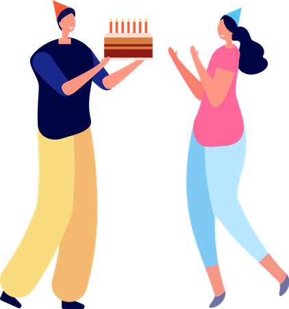 Fête d'anniversaire  Illustration