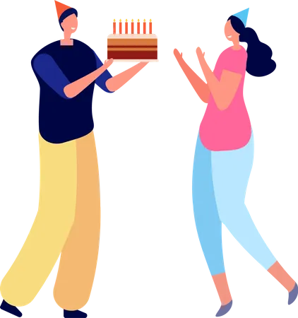 Fête d'anniversaire  Illustration