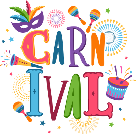 Fête du Carnaval  Illustration