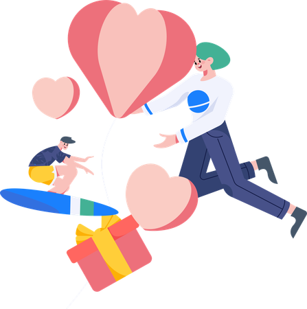 Fête de l'amour  Illustration