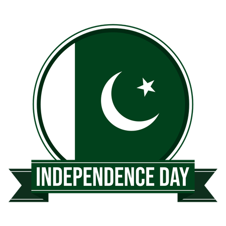 Fête de l'indépendance du Pakistan  Illustration