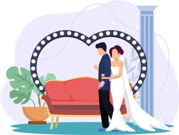 Mariage  Illustration