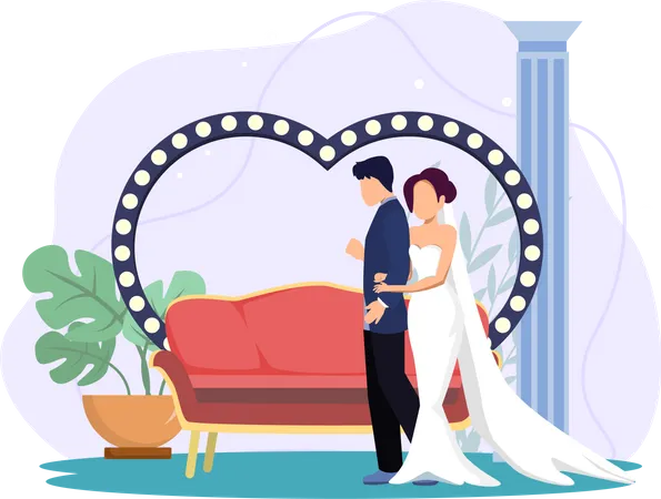 Mariage  Illustration