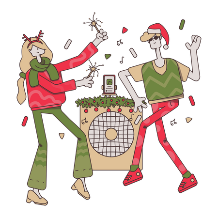 Fête de Noël  Illustration