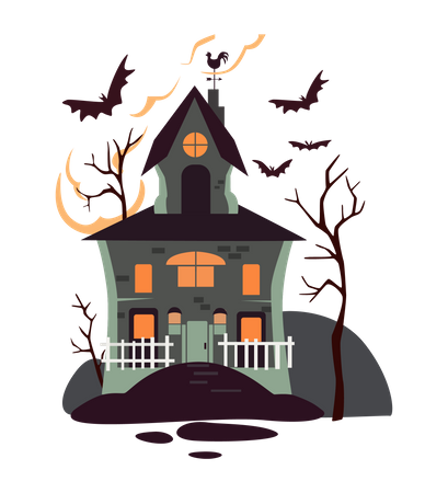 Fête d'Halloween  Illustration