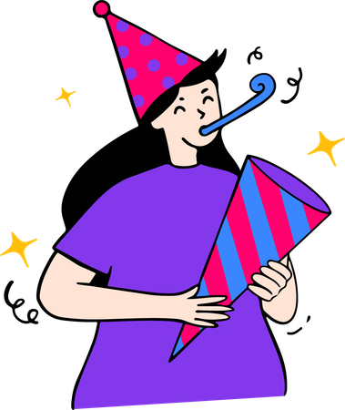 Fête du nouvel an  Illustration