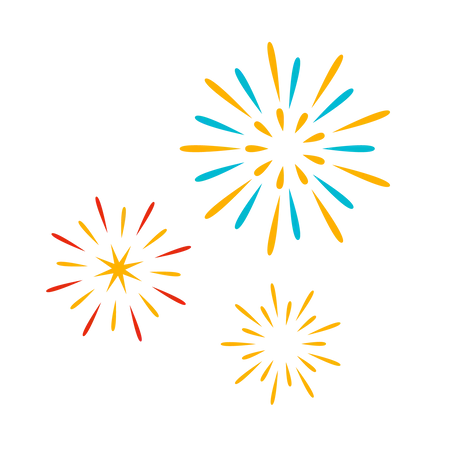 Feuerwerk  Illustration