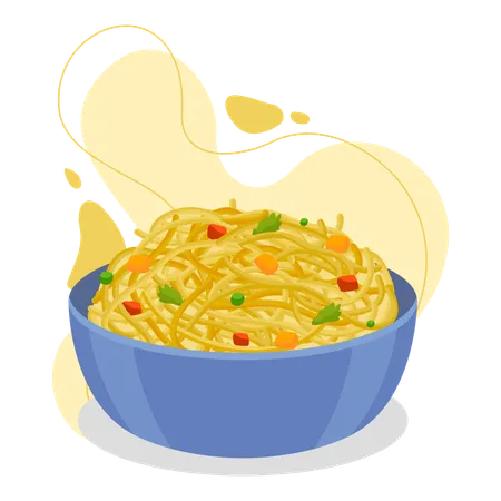 Fideos  Ilustración