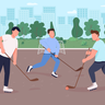 field hockey illustration free download