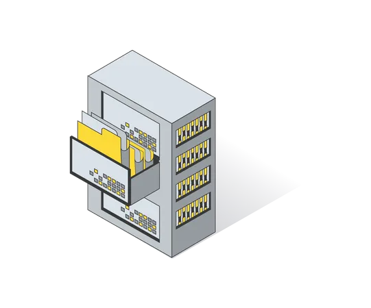 File management  Illustration