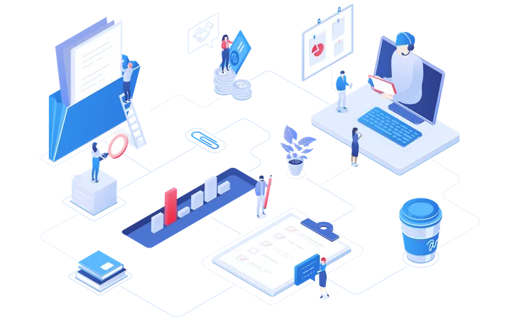 File Management  Illustration