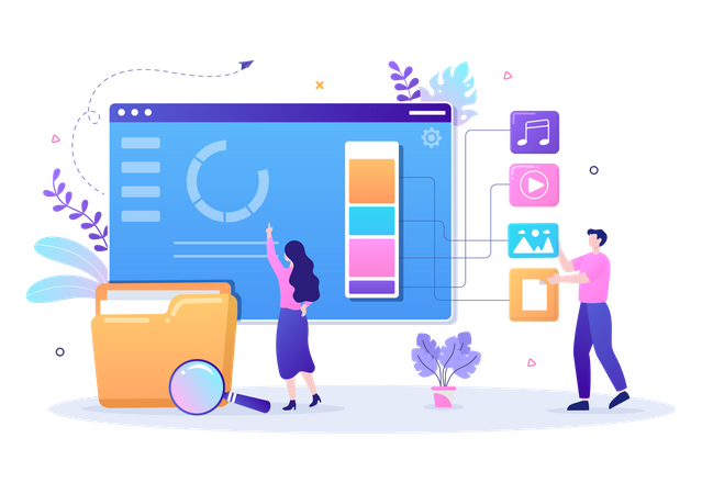 File Management  Illustration