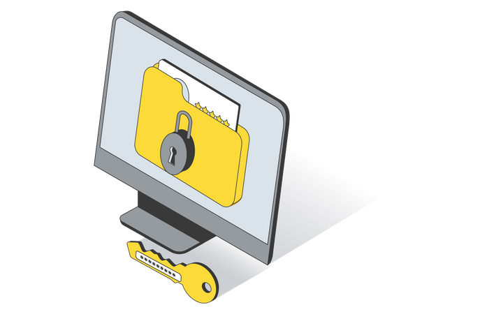 File Protection Illustration