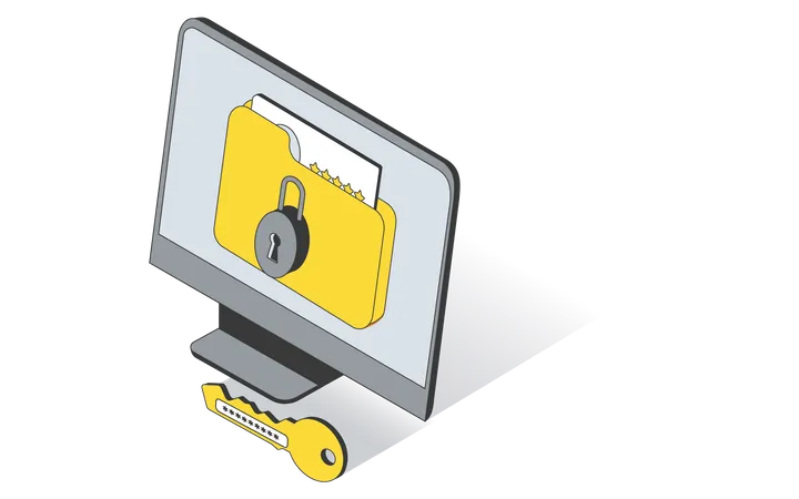 File Protection  Illustration