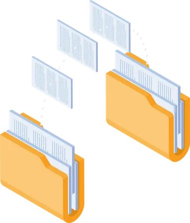 File Sharing  Illustration