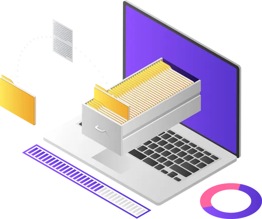 File transfer and data management  Illustration