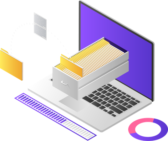 File transfer and data management  Illustration