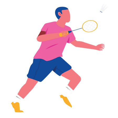 Filet de badminton pour homme  Illustration