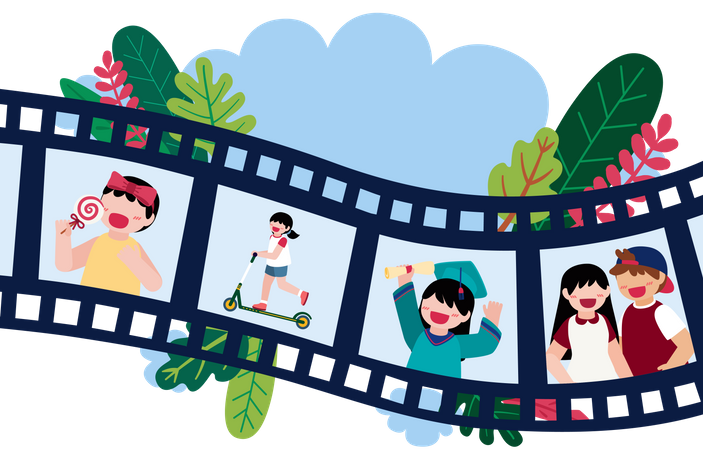 Film Roll Illustration