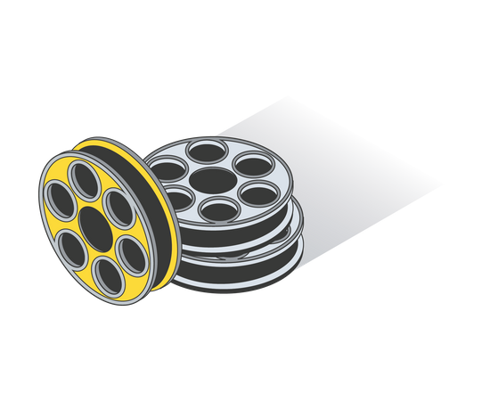 Film Spool  Illustration