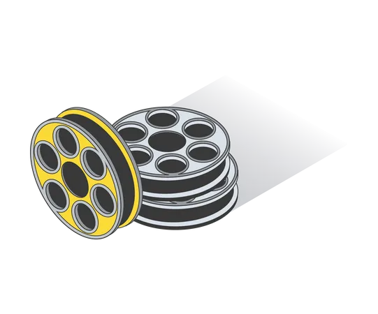 Film Spool  Illustration