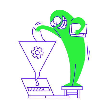 Filtering data  Illustration