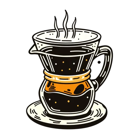 Filtro de espresso  Ilustración