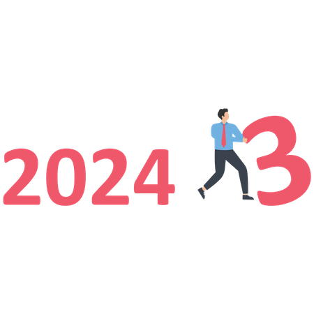 Fin de l'année 2023  Illustration